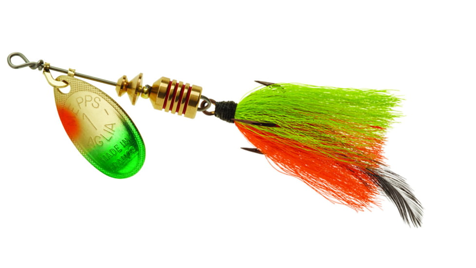 Mepps Aglia Bait Series - Dressed Treble 1/8oz Perch, B1ST PCH