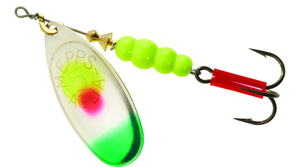Mepps Aglia Bait Series - Plain Treble 1/2oz Sunfish, B5 SNF