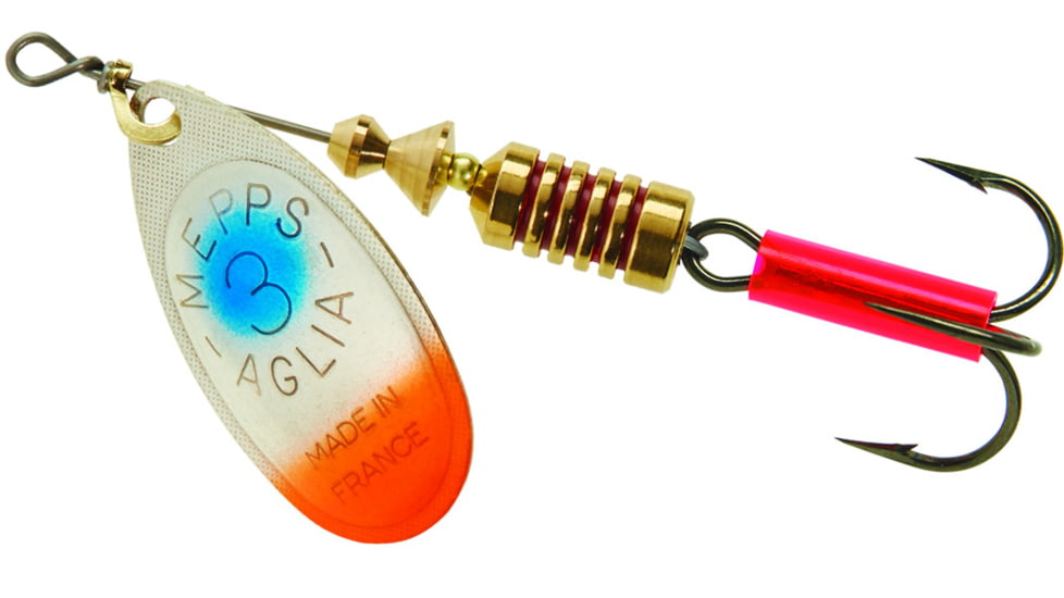 Mepps Aglia Bait Series - Plain Treble 1/4oz Bluegill, B3 BGL