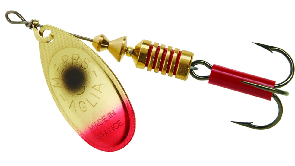 Mepps Aglia Bait Series - Plain Treble 1/4oz Golden Shad, B3 GSH