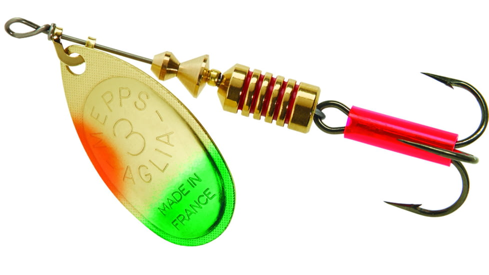 Mepps Aglia Bait Series - Plain Treble 1/4oz Perch, B3 PCH