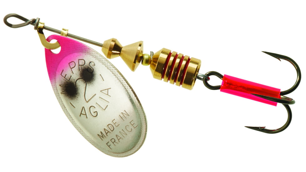 Mepps Aglia Bait Series - Plain Treble 1/6oz Mouse, B2 MSE