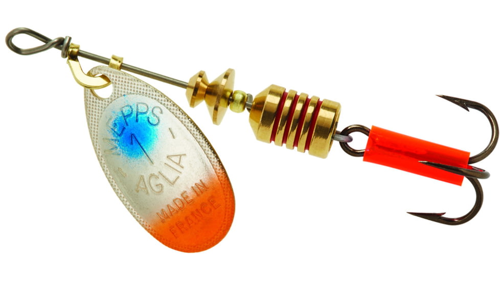 Mepps Aglia Bait Series - Plain Treble 1/8oz Bluegill, B1 BGL