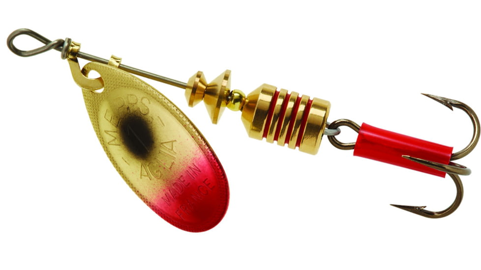 Mepps Aglia Bait Series - Plain Treble 1/8oz Golden Shad, B1 GSH