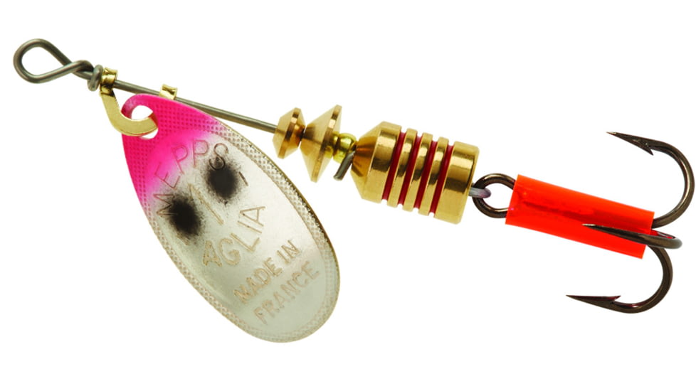 Mepps Aglia Bait Series - Plain Treble 1/8oz Mouse, B1 MSE