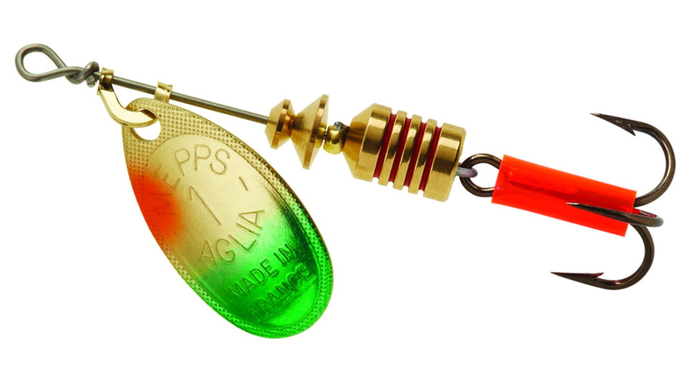 Mepps Aglia Bait Series - Plain Treble 1/8oz Perch, B1 PCH