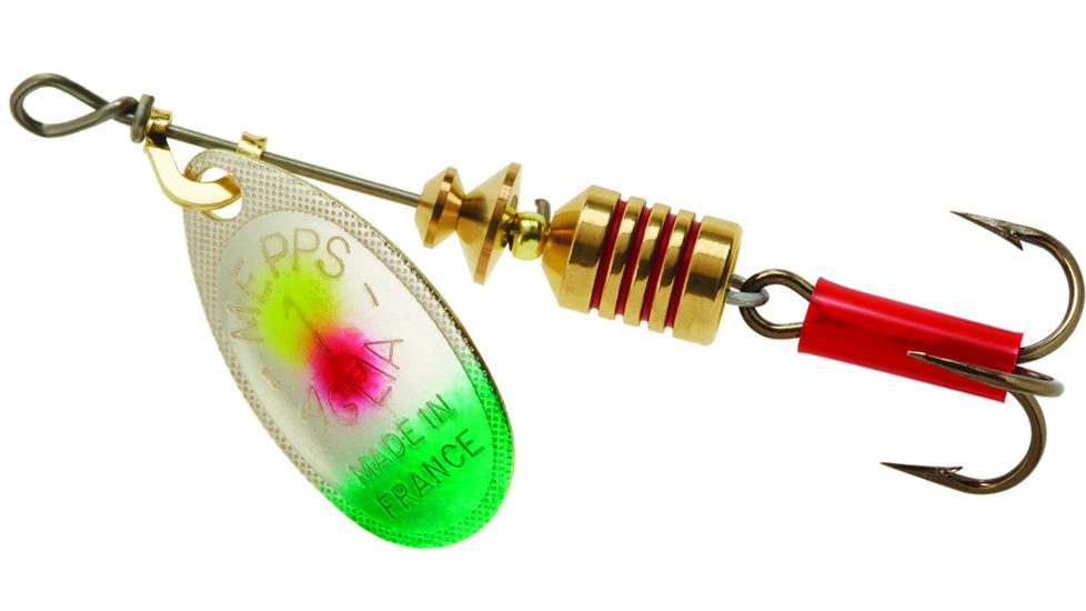 Mepps Aglia Bait Series - Plain Treble 1/8oz Sunfish, B1 SNF