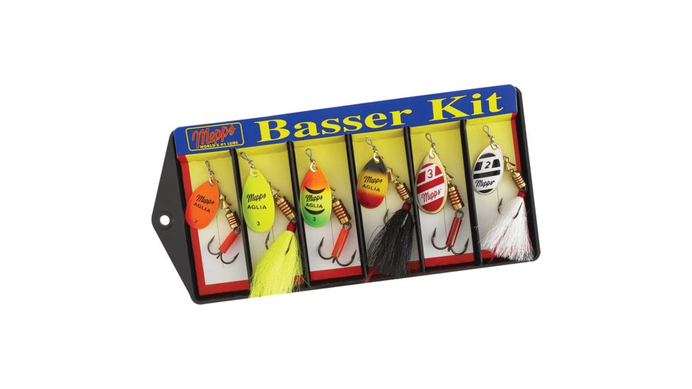 Mepps Basser Kit #2 and #3 Aglia Assortment 5001110