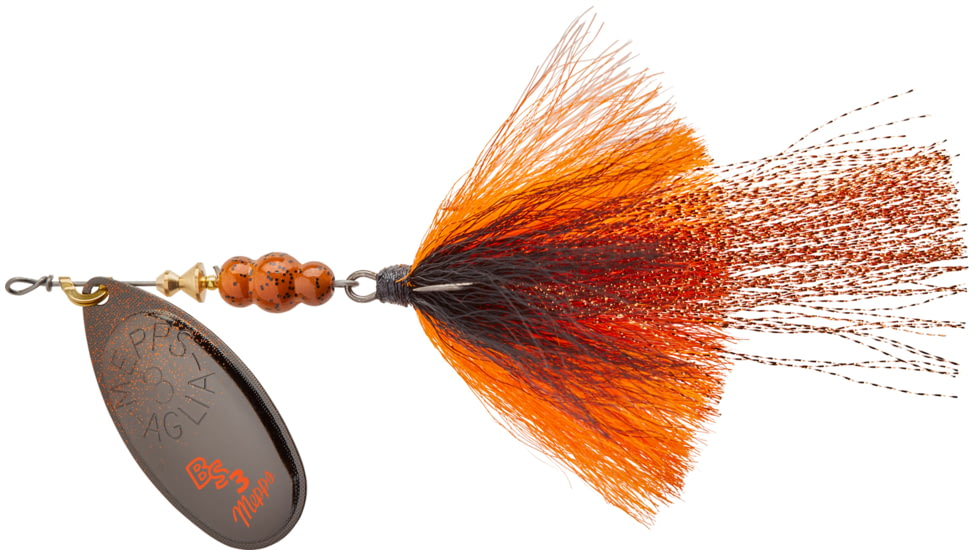 Mepps BK-FCR Bronze Slammer Dressed Treble 1/3 oz FireCraw, BS3T-FCK