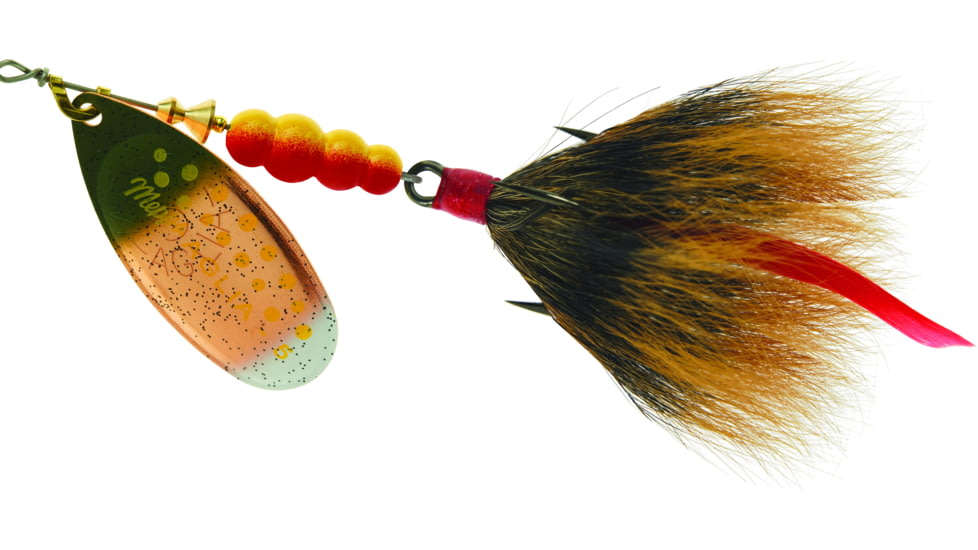 Mepps BRK-BR Aglia Dressed Treble Brook Trout 1/2 OZ Brook Trout/Brown, B5ST-BR