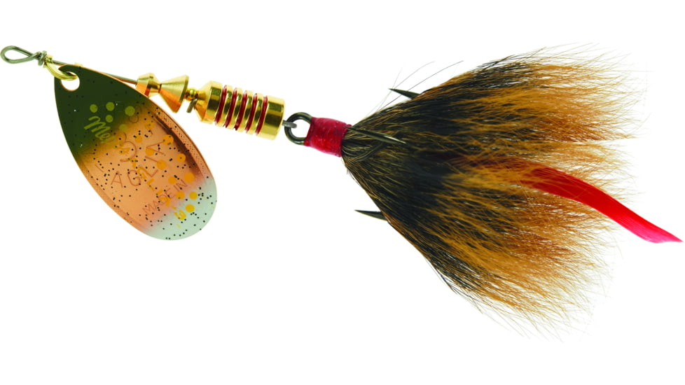 Mepps BRK-BR Aglia Dressed Treble Brook Trout 1/4 OZ Brook Trout/Brown, B3ST-BR