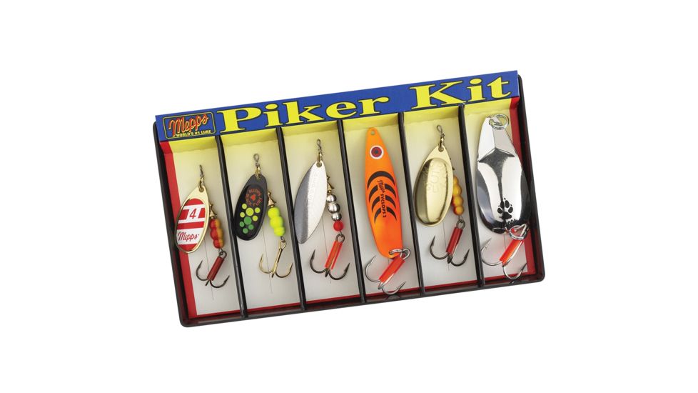 Mepps Piker Kit Plain Lure Assortment 5001100