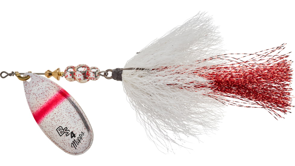 Mepps S-SFS Bronze Slammer Dressed Treble 1/3 oz Silverfish, BS4T