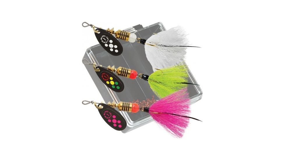 Mepps Trout Pocket Pac - Black Fury Dressed 654749