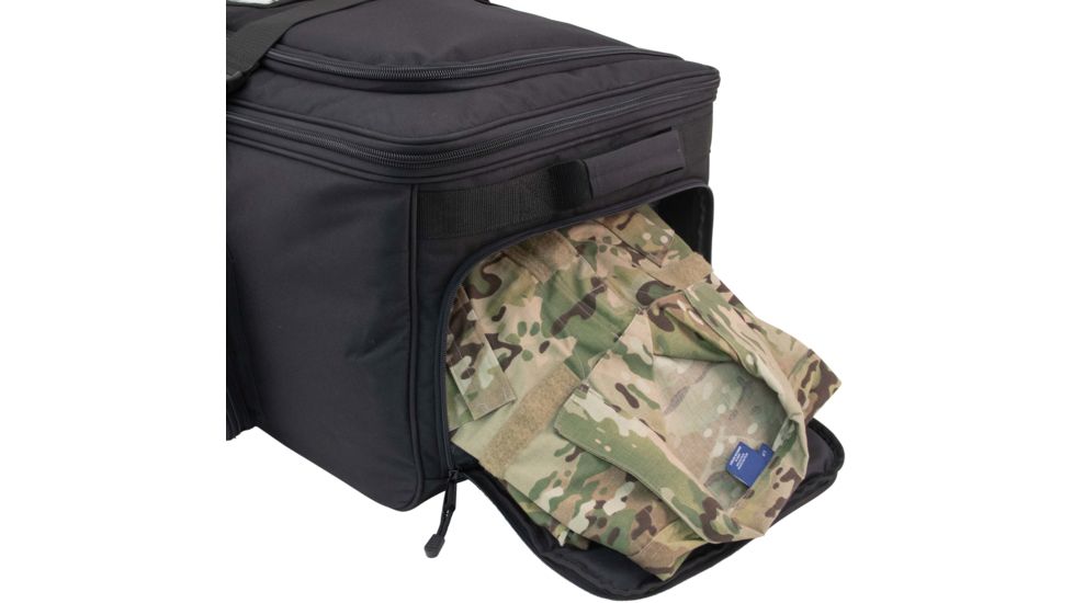 Mercury Tactical Expandable Rolling Deployment Bag, TAA, Black, MRCT9939-BK