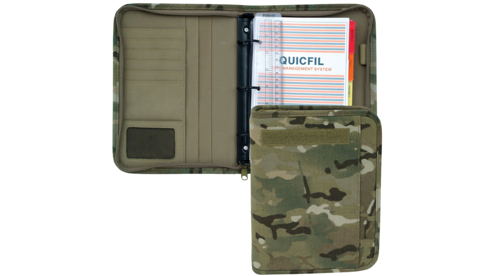 Mercury Tactical Gear Large Zippered Planner, Multicam, MRC8615-MUL