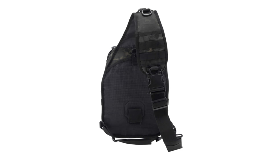 Mercury Tactical Gear ShadowStrider Sling Backpack, Black Multicam, Small, MRCT02580-BKMUL