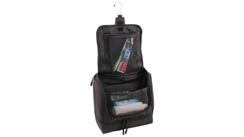 Mercury Tactical Gear Toiletry Kit, Black, MRC9907-BK