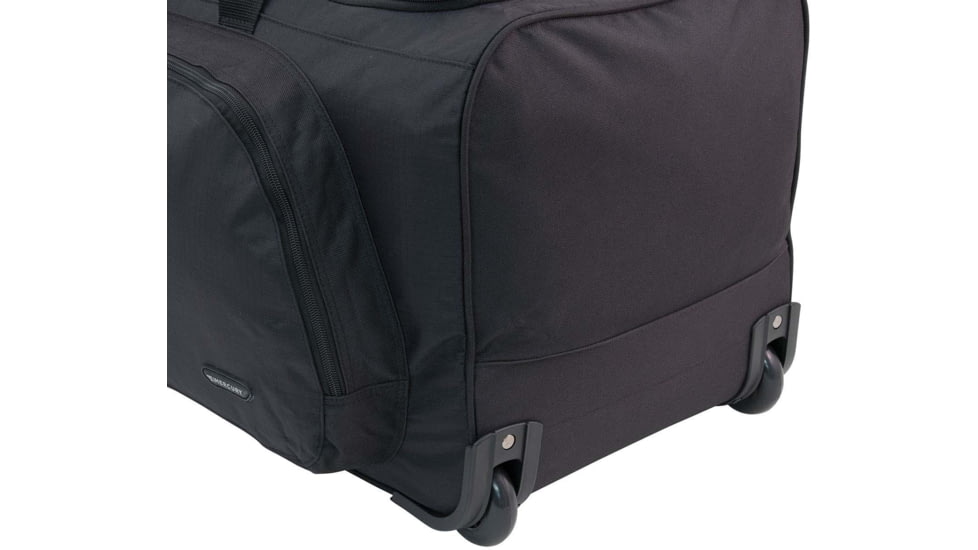 Mercury Tactical Gear Wheeled Duffel Bag, Black, Large, MRCT8001-BK