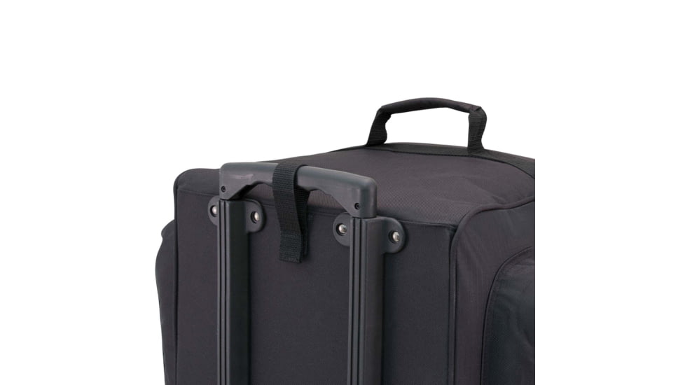 Mercury Tactical Gear Wheeled Duffel Bag, Black, Large, MRCT8001-BK