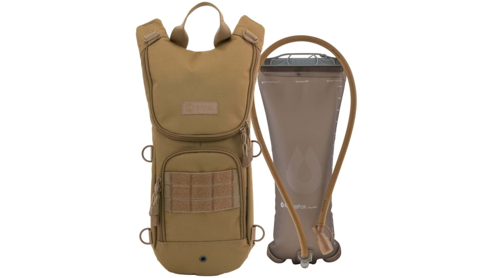 Mercury Tactical Sprinter Hydration Pack, Coyote, TAA Compliant, MRCT3961-CY