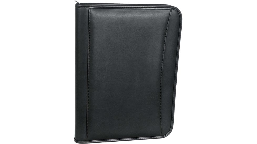 Mercury Tactical Zippered Padfolio, Black, MRC7526-BK