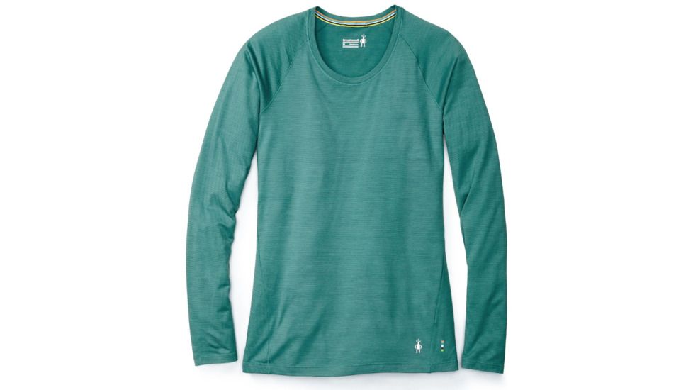 Smartwool Merino 150 Baselayer Pattern Long Sleeve-Women's, Jungle Green, Small, SW015256984-S