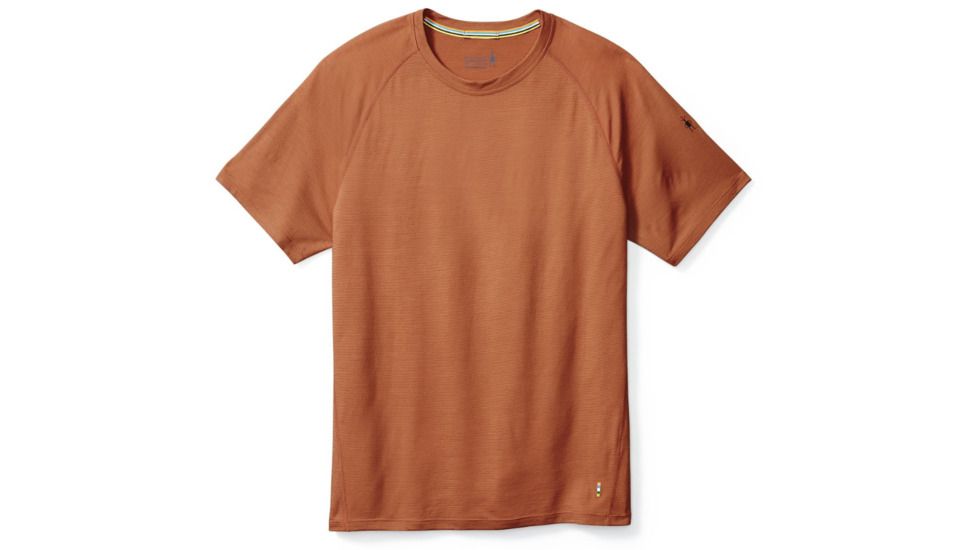 Smartwool Merino 150 Baselayer Pattern Short Sleeve Shirt Mens, Cardamom, M, SW016060877-M