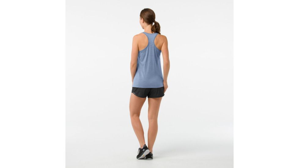 Smartwool Merino 150 Baselayer Pattern Tank Womens, Blue Steel, XS, SW015252474-XS