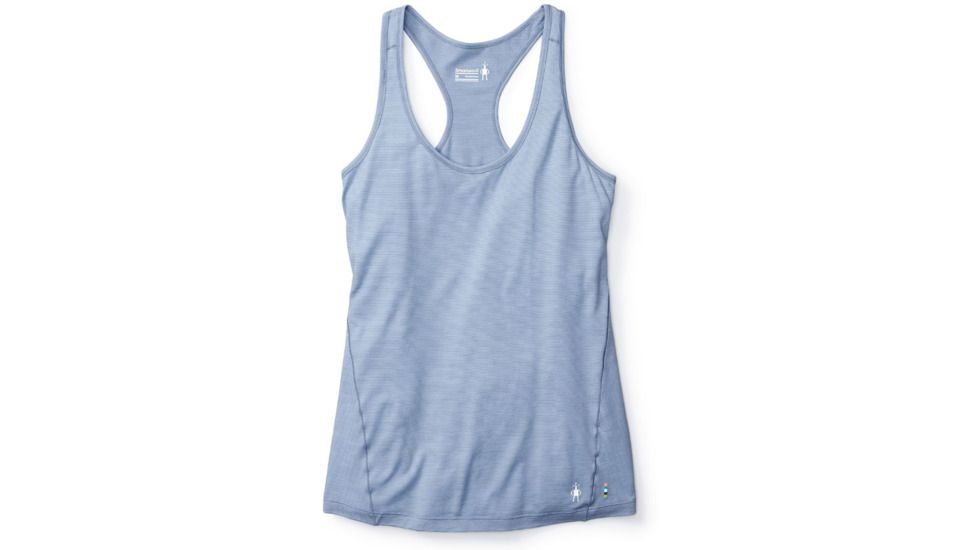 Smartwool Merino 150 Baselayer Pattern Tank Womens, Blue Steel, XS, SW015252474-XS