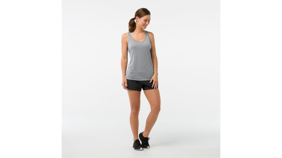 Smartwool Merino 150 Baselayer Pattern Tank Womens, Dark Pebble Gray, XS, SW015252948-XS