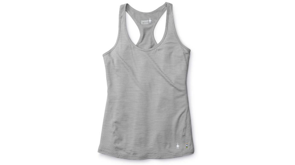 Smartwool Merino 150 Baselayer Pattern Tank Womens, Dark Pebble Gray, XS, SW015252948-XS