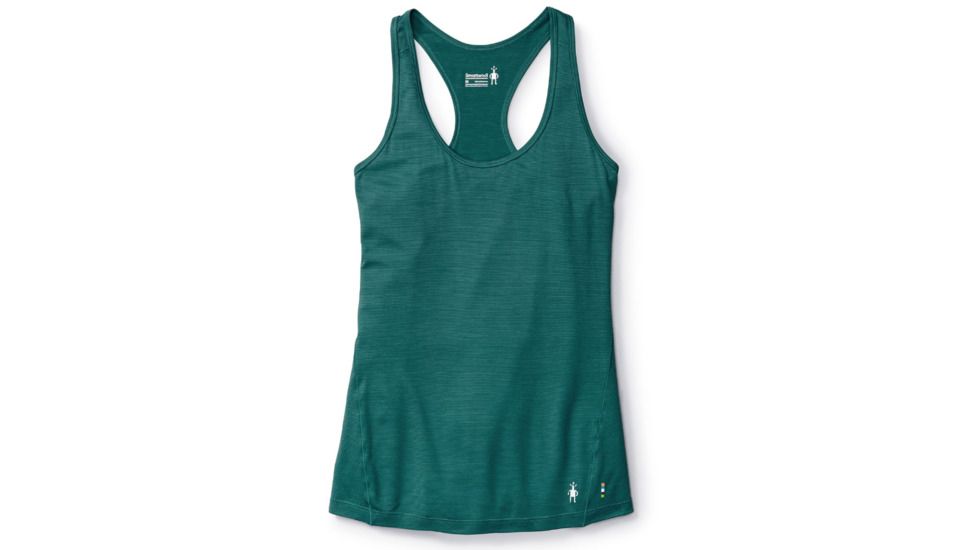 Smartwool Merino 150 Baselayer Pattern Tank-Women's, Jungle Green, Large, SW015252984-L