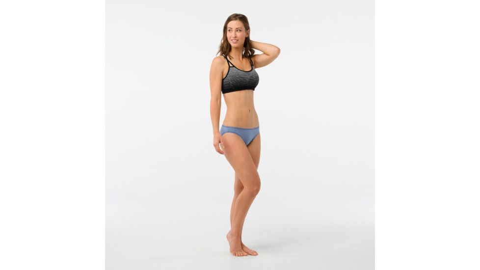 Smartwool Merino 150 Pattern Bikini Womens, Blue Steel, M, SW017086474-M