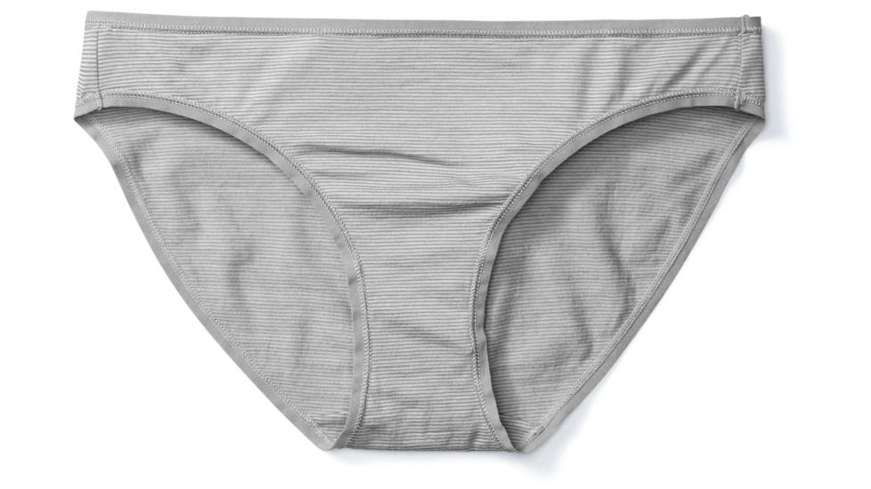 Smartwool Merino 150 Pattern Bikini Womens, Dark Pebble Gray, L, SW017086948-L