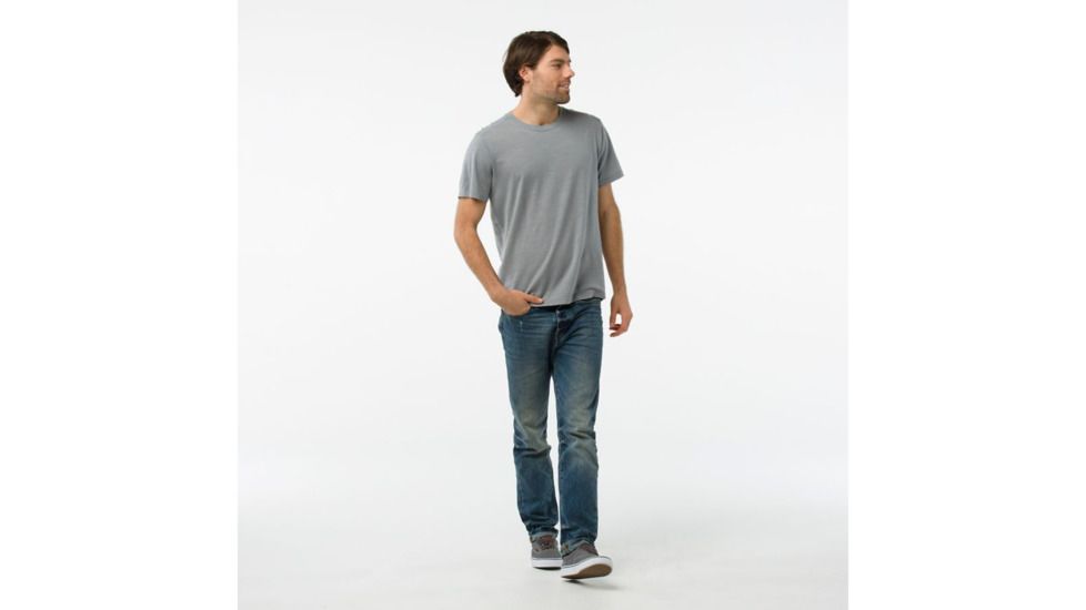 Smartwool Merino 150 Pattern Tee-Men's, Light Gray, Small, SW016044039-S