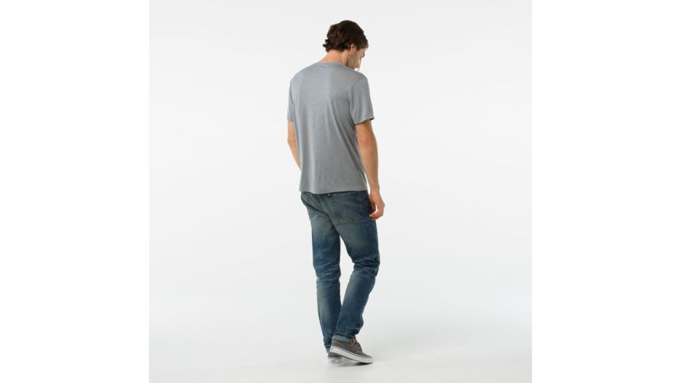 Smartwool Merino 150 Pattern Tee-Men's, Light Gray, Small, SW016044039-S