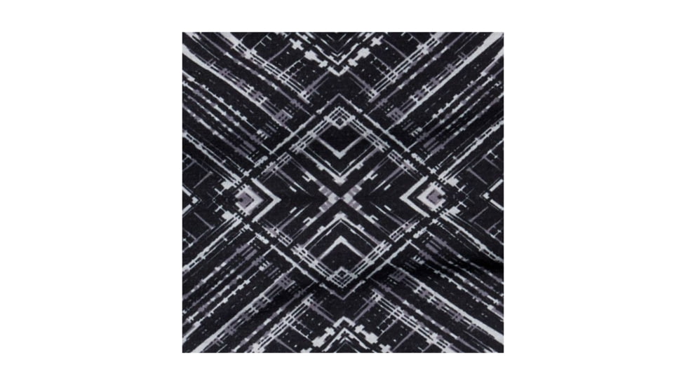 Smartwool Merino 150 Printed Neck Gaiter-Unisex, Black, Unisex Medium, SW018043001-1FM