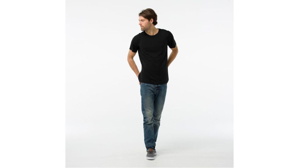 Smartwool Merino 150 Tee-Men's, Black, Extra Large, SW016058001-XXL