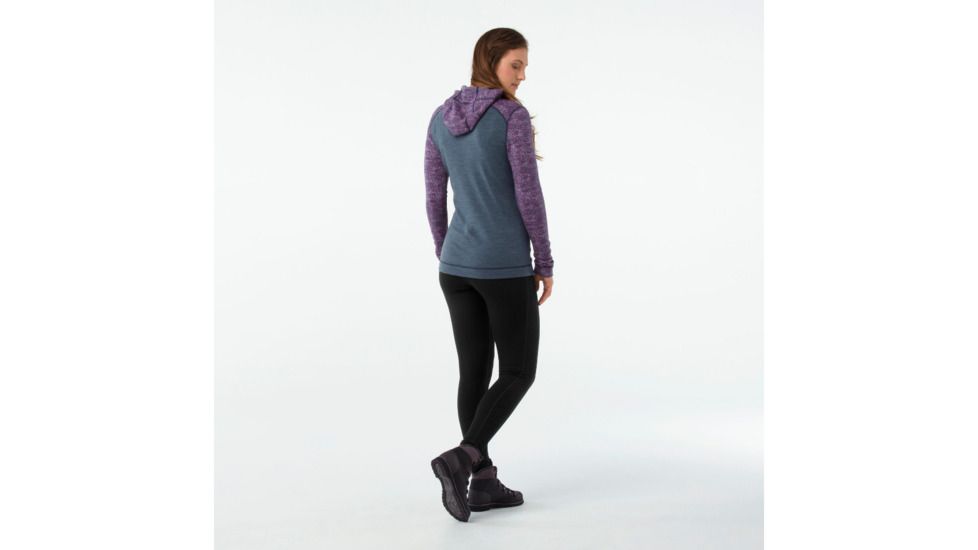 Smartwool Merino 250 Baselayer 1/2 Zip Hoody-Women's, Dark Blue Steel, Extra Large, SW015094292-XL