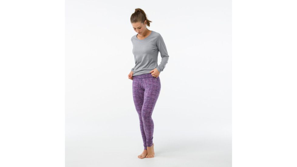 Smartwool Merino 250 Baselayer Pattern Bottom-Women's, Dark Blue Steel, Large, SW0NP207292-L