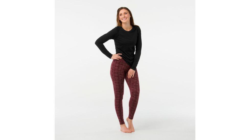 Smartwool Merino 250 Baselayer Pattern Bottom-Women's, Fig, Large, SW0NP207A13-L