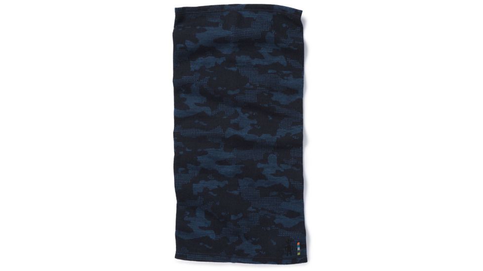 Smartwool Merino 250 Long Neck Gaiter-Unisex, Deep Navy-Bright Cobalt, Unisex Medium, SW017999A40-1FM