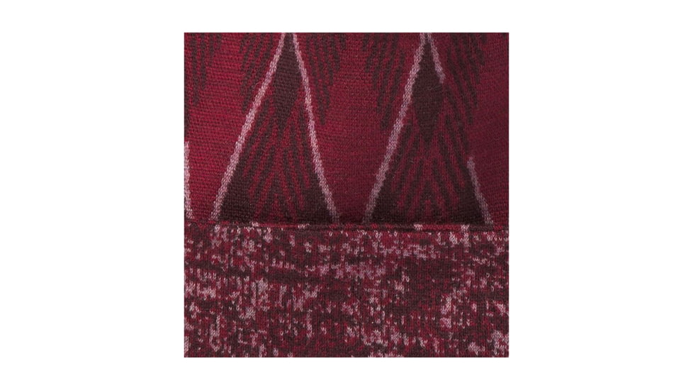 Smartwool Merino 250 Pattern Cuffed Beanie-Unisex, Tibetan Red, Unisex Medium, SW0SC181A25-1FM