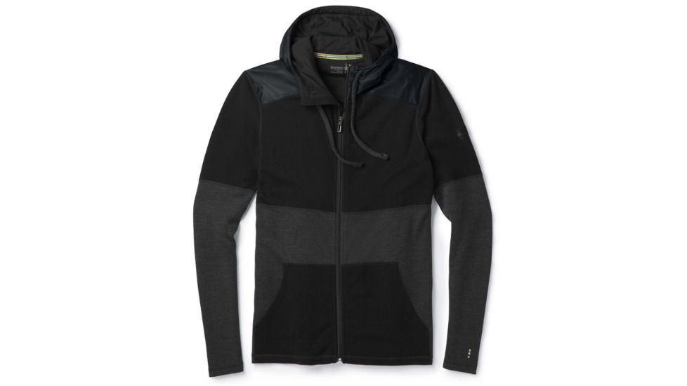 Smartwool Merino 250 Hoody Sport-Men's, Charcoal-Black, Large, SW016901698-L