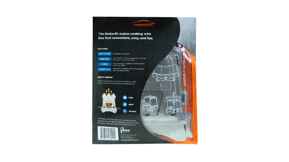 Merkwares Emberlit Stove Titanium TS6510210