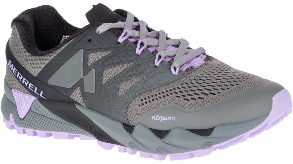 Merrell Agility Peak Flex 2 E-Mesh Trail Running Shoe, Medium - Womens, Charcoal, 6.5 US J12554-21-6.5