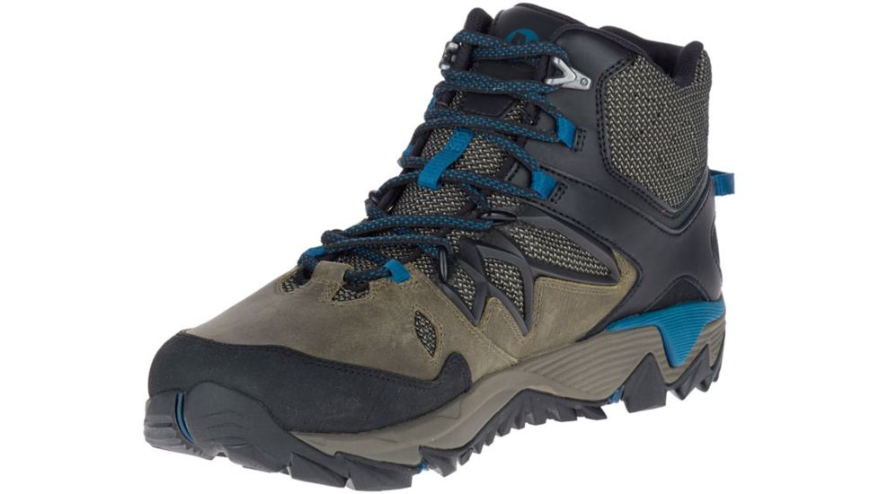 Merrell All Out Blaze 2 Mid Waterproof Hiking Boots - Men's, Stucco, 8.5, Medium, J12097-8.5