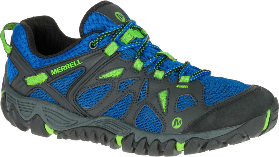 Merrell All Out Blaze Aero Sport Watersport Shoe - Men's-Bright Blue-Medium-8