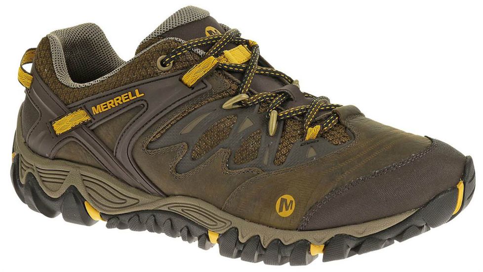 Merrell All Out Blaze Hiking Shoe - Men's-Black/Silver-Medium-9.5 US